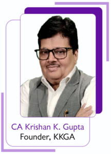 CA Krishn K.Gupta Founder, KKGA